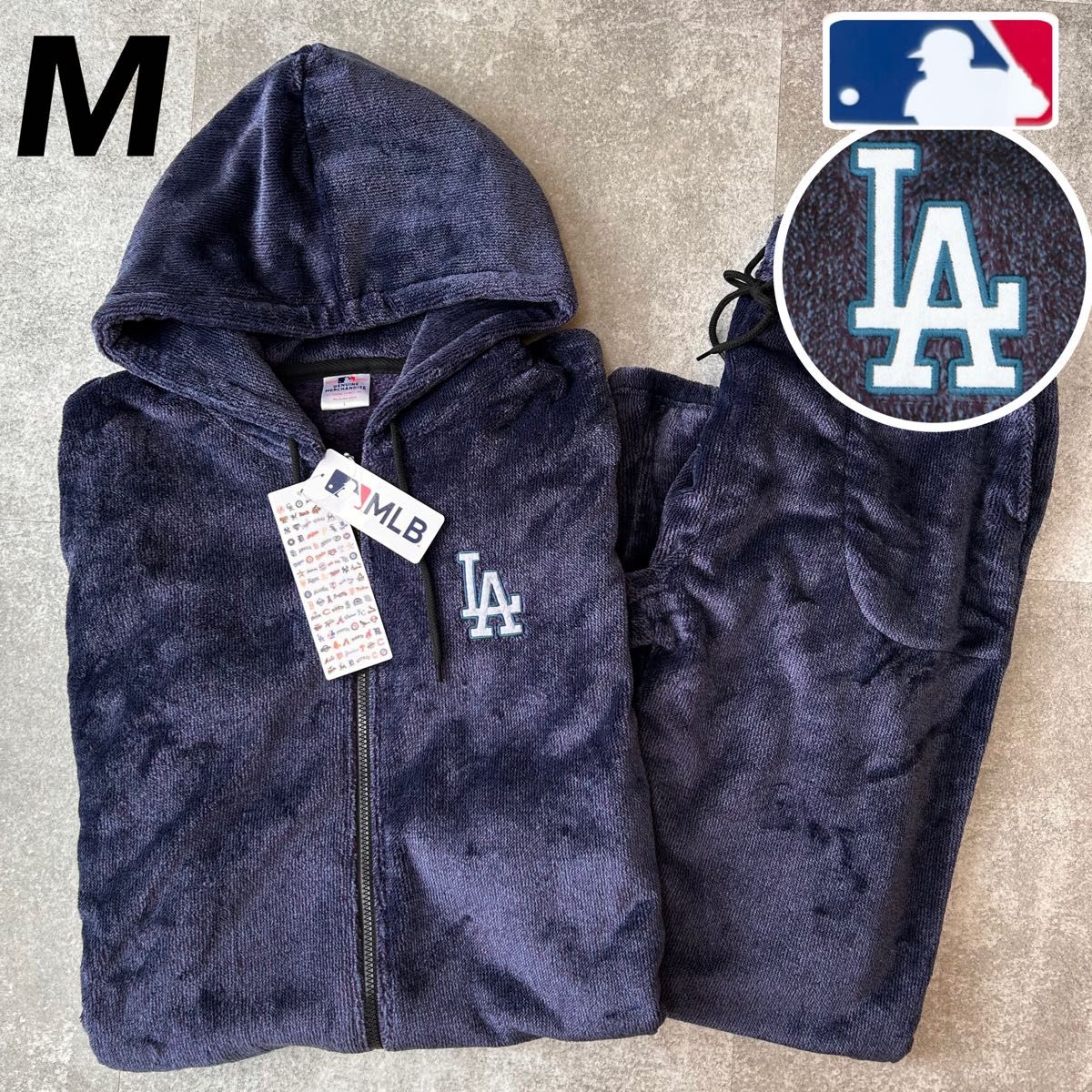 限定セール 》希少 【M】MLB ドジャース ふわふわフリース 限定セール 》希少 【M】MLB ドジャース ふわふわフリース
