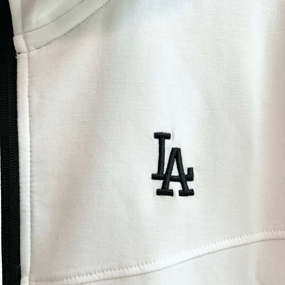 希少 1点のみ【LL】MLB ドジャース ジップパーカー&パンツ上下 希少 1点のみ【LL】MLB ドジャース ジップパーカー&パンツ上下