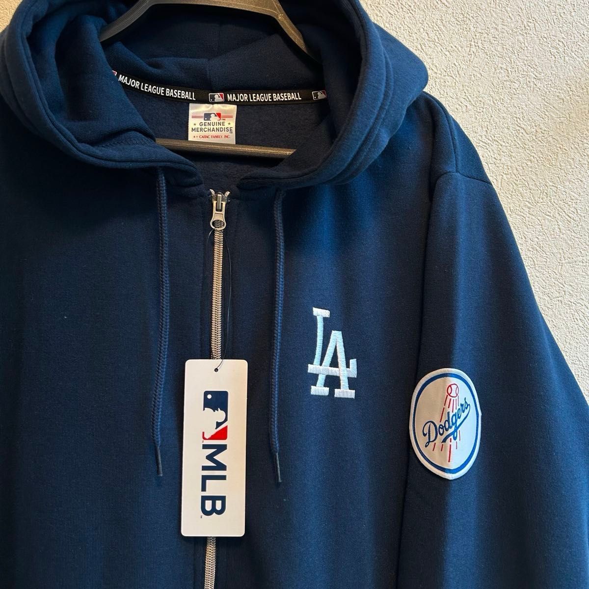 専用【LL】MLB公式 ロサンゼルス・ドジャース ロゴワッペン 裏 専用【LL】MLB公式 ロサンゼルス・ドジャース ロゴワッペン 裏