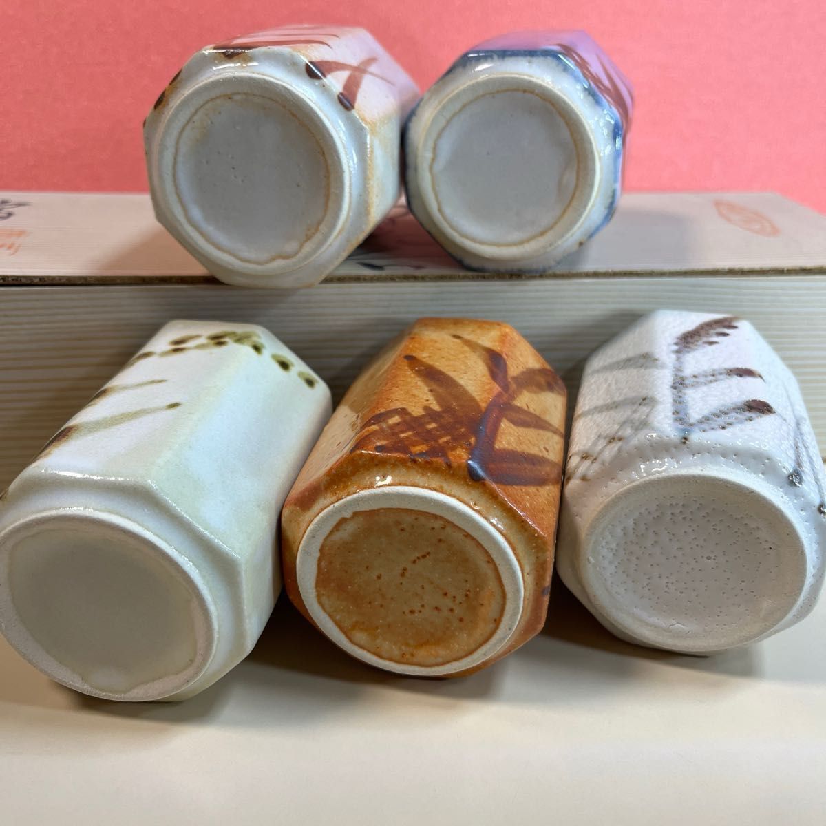 新品 湯呑み 陶器 5客 八角湯呑み 八角形|Yahoo!フリマ(旧 新品 湯呑み 陶器 5客 八角湯呑み 八角形|Yahoo!フリマ(旧