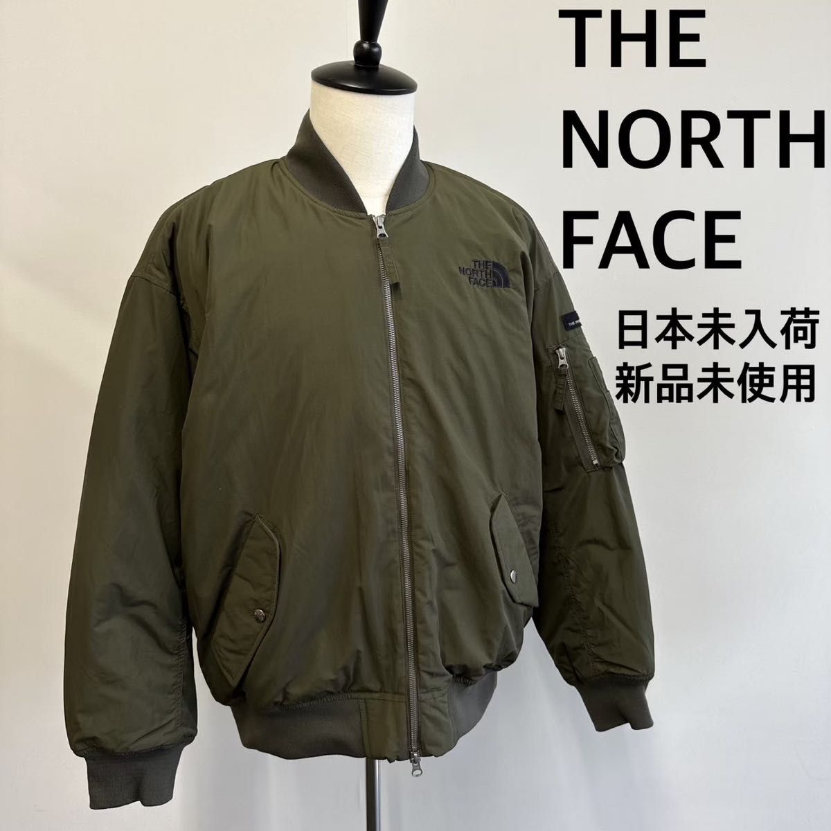 新品未使用品日本未入荷ノースフェイスオリーブ中綿MA-1メンズXL 新品未使用品日本未入荷ノースフェイスオリーブ中綿MA-1メンズXL