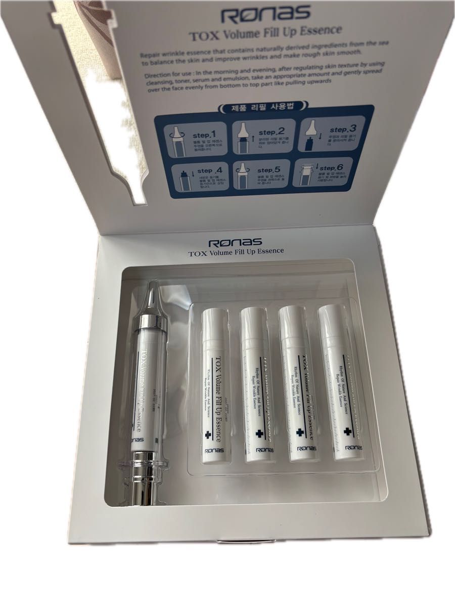 Ronas stem cell tox volume fill essence 塗るボトックス 簡易 Ronas stem cell tox volume fill essence 塗るボトックス 簡易