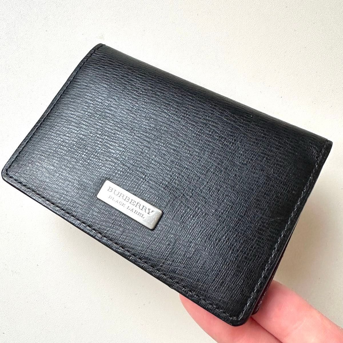 バーバリー ブラックレーベル BURBERRY BLACK LABEL 名刺入れ バーバリー ブラックレーベル BURBERRY BLACK LABEL 名刺入れ
