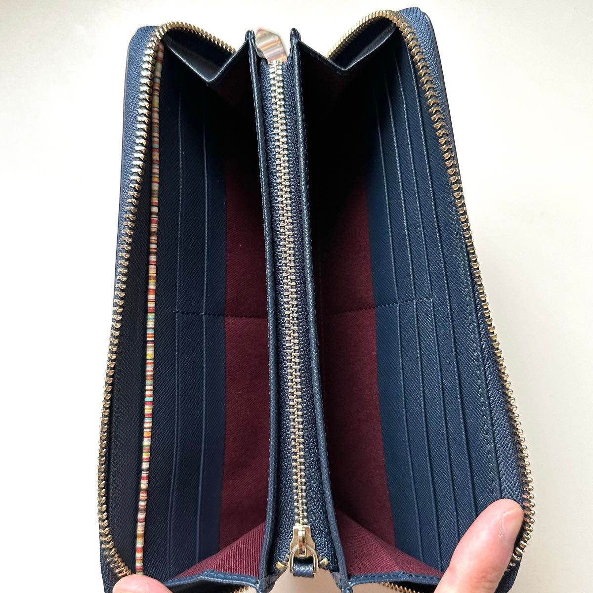 ポールスミス Paul Smith 長財布 ラウンドファスナー ジップ ポールスミス Paul Smith 長財布 ラウンドファスナー ジップ
