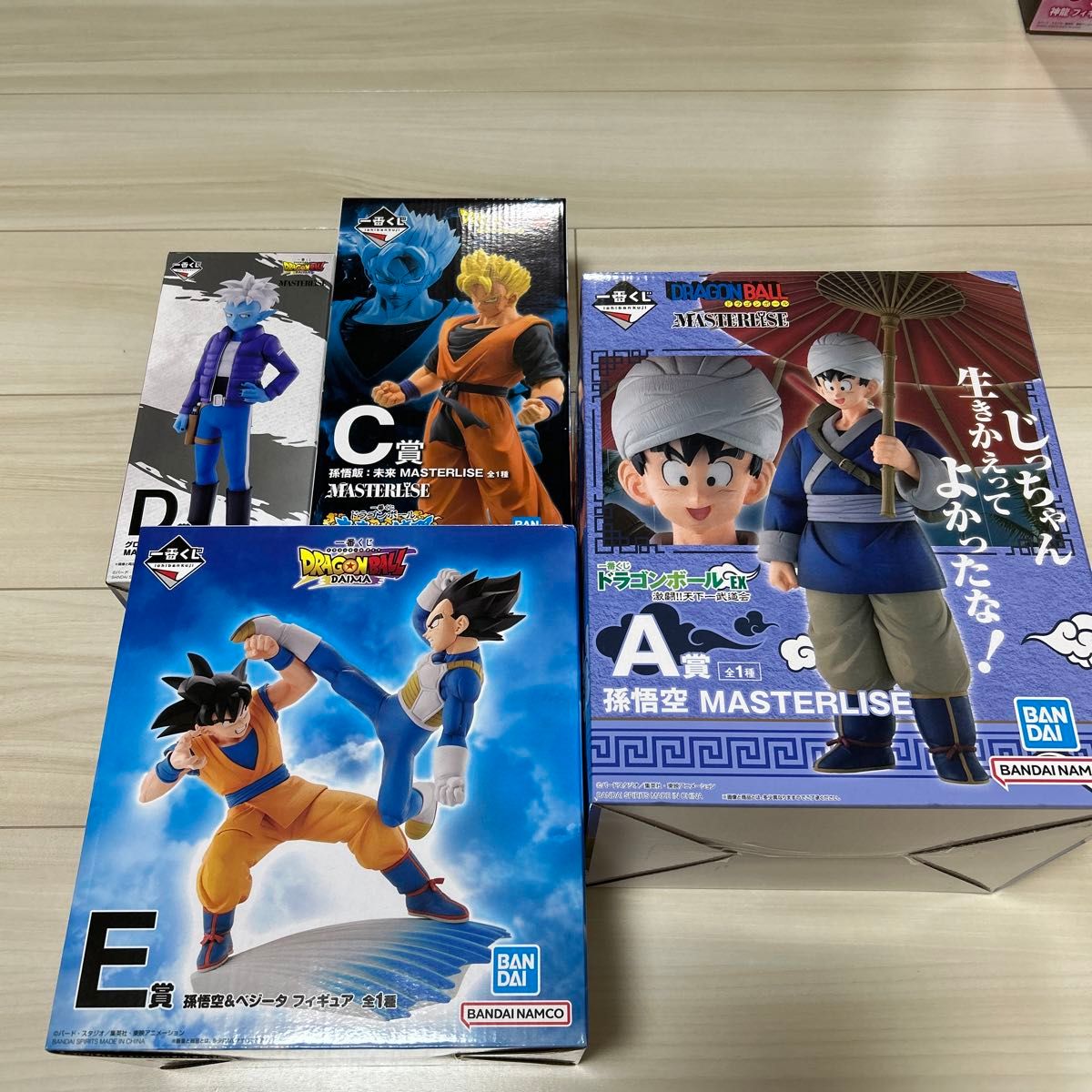 ドラゴンボールZ 一番くじC賞孫悟空 D賞孫悟飯 フィギュア 2種 ドラゴンボールZ 一番くじC賞孫悟空 D賞孫悟飯 フィギュア 2種