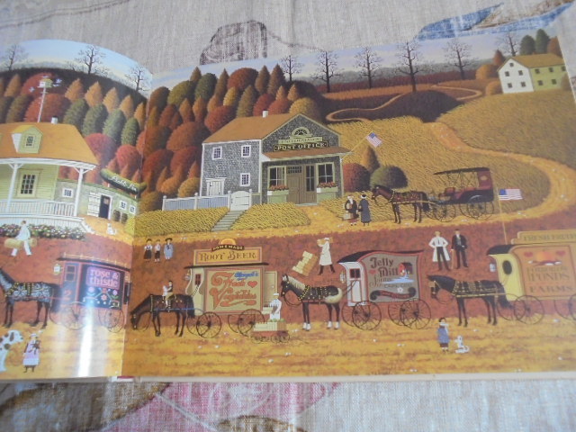  foreign book Charles waiso key Heart land Charles Wysocki american Country four season life style tolepainting large book