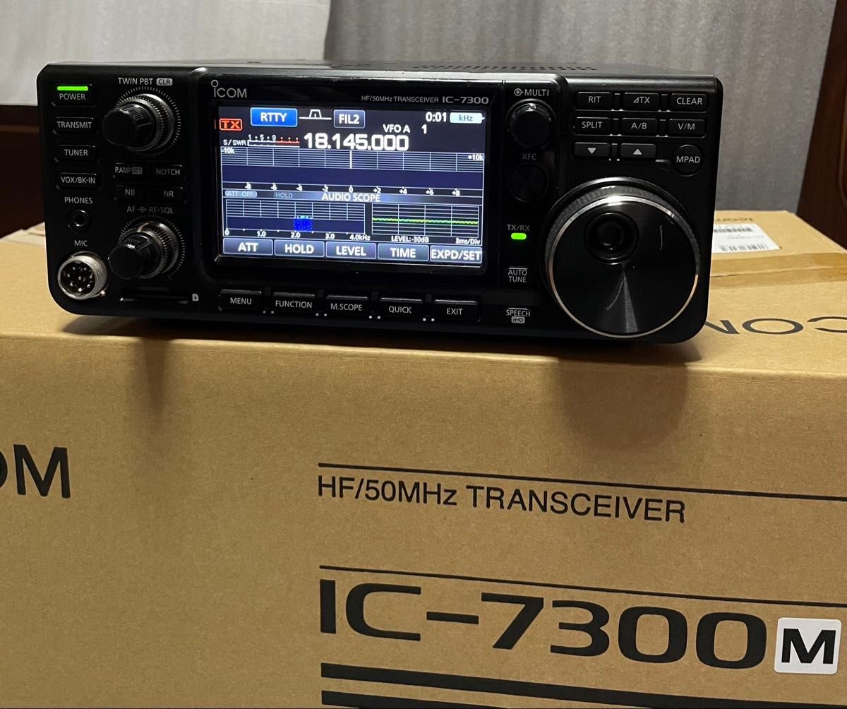 アイコム IC-7300M 50Wトランシーバー 2022年12月購入 アイコム IC-7300M 50Wトランシーバー 2022年12月購入