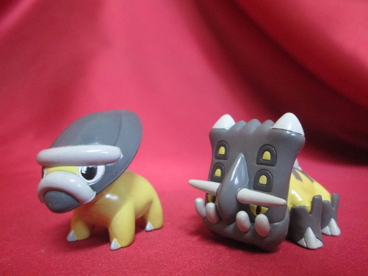 ★ポケモン　モンコレ　モンスターコレクション　任天堂　TOMY　フィギュア　タテトプス　トリデプス　2種_商品説明を必ずお読みください。(2109*)