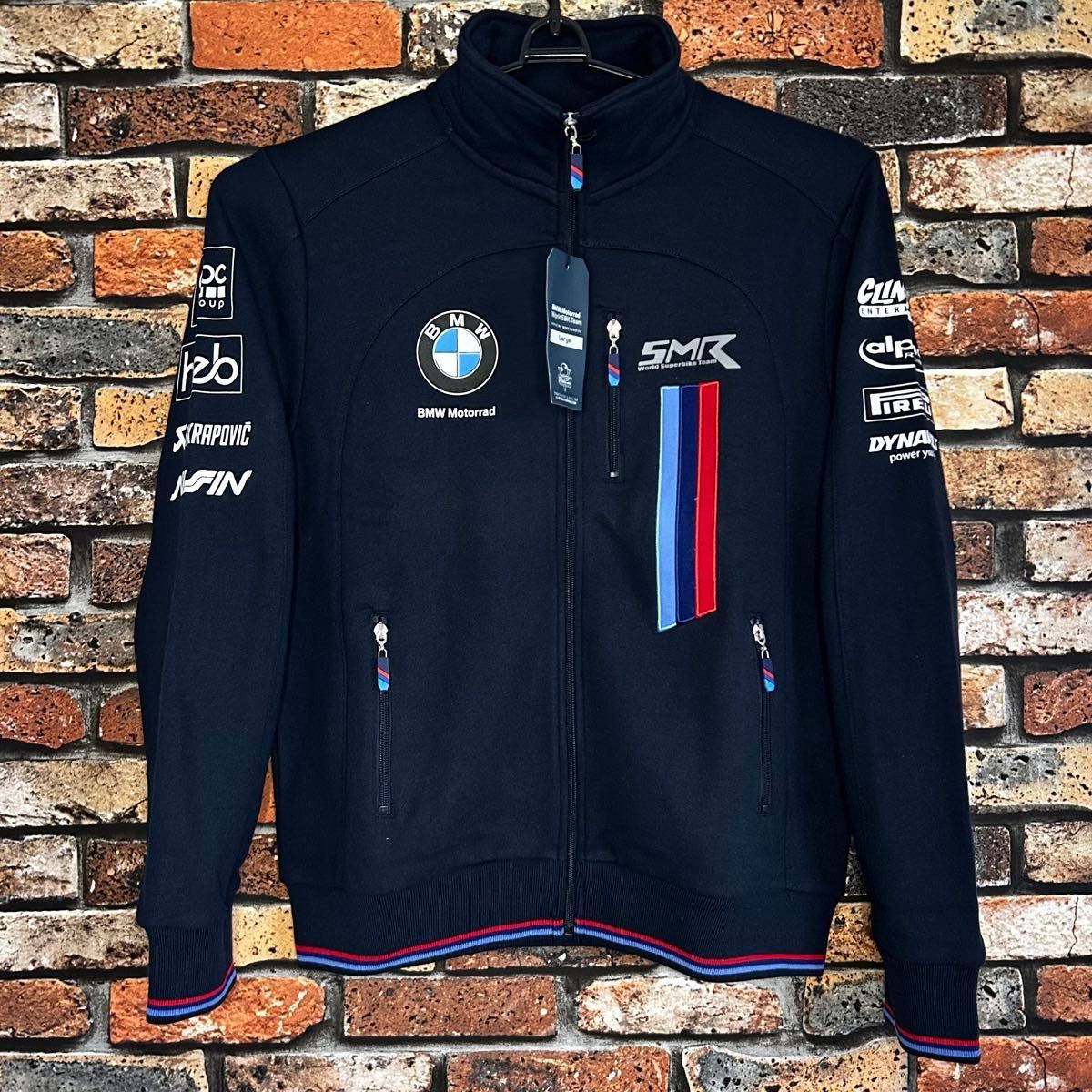 新品 BMW motorrad SMR ソフトシェルジャケット ネイビー チーム 新品 BMW motorrad SMR ソフトシェルジャケット ネイビー チーム