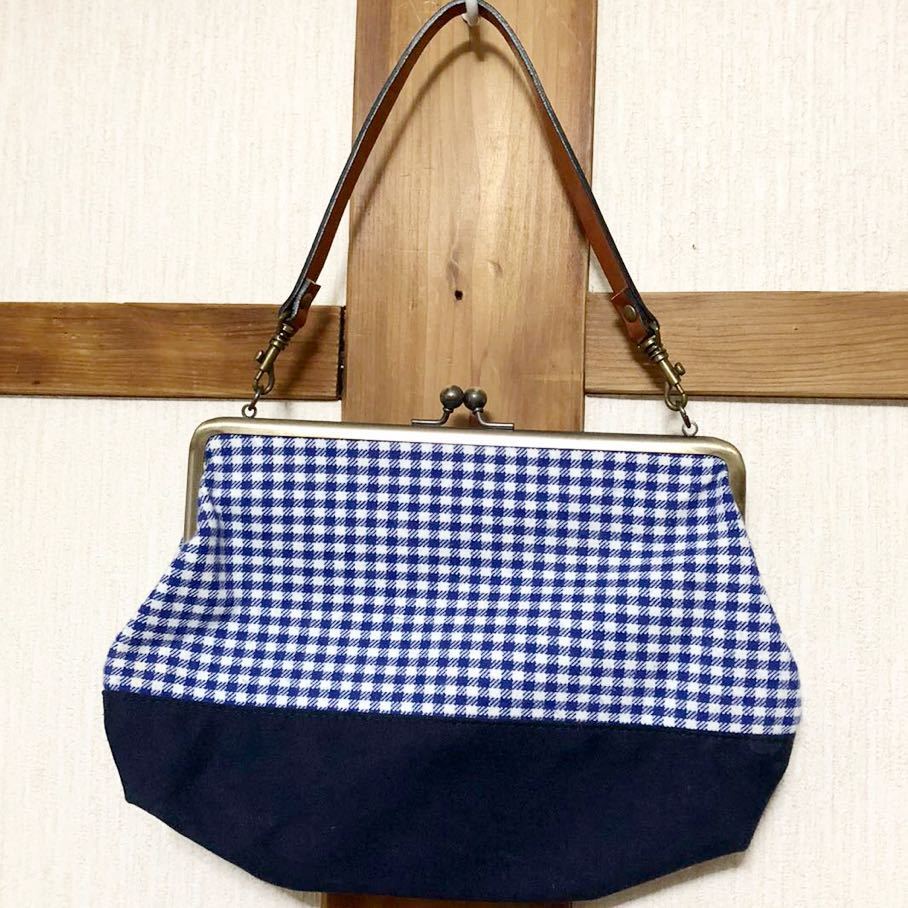 【送料無料】京都　ぽっちり　ハンドバッグ　バッグ　がま口　がま口バッグ　pocchiri_画像1