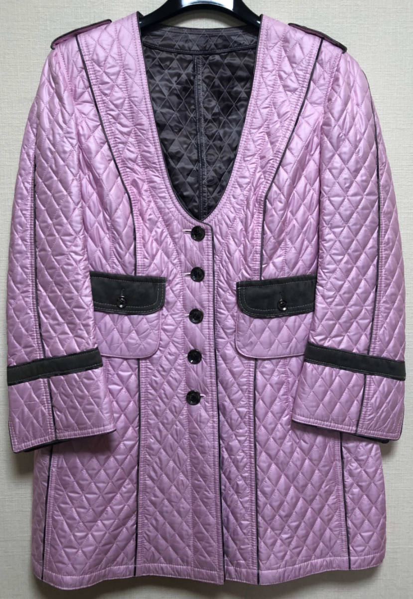 伊太利屋 ピンクロングコート thelittleflowershop.co.nz