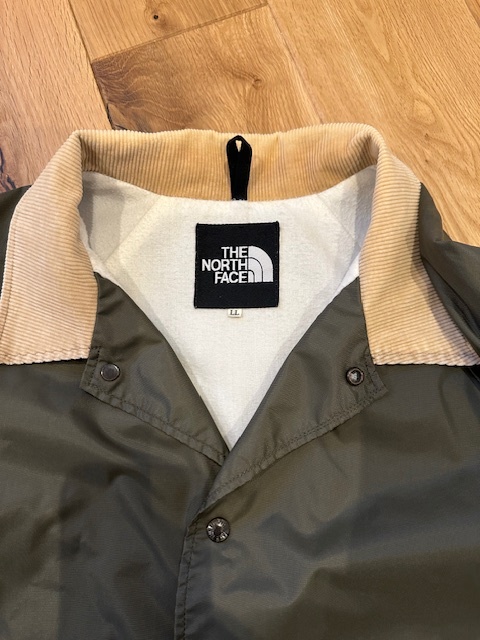 古着 THE NORTH FACE ノースフェイス 90s 襟コーデュロイコーチ 古着 THE NORTH FACE ノースフェイス 90s 襟コーデュロイコーチ