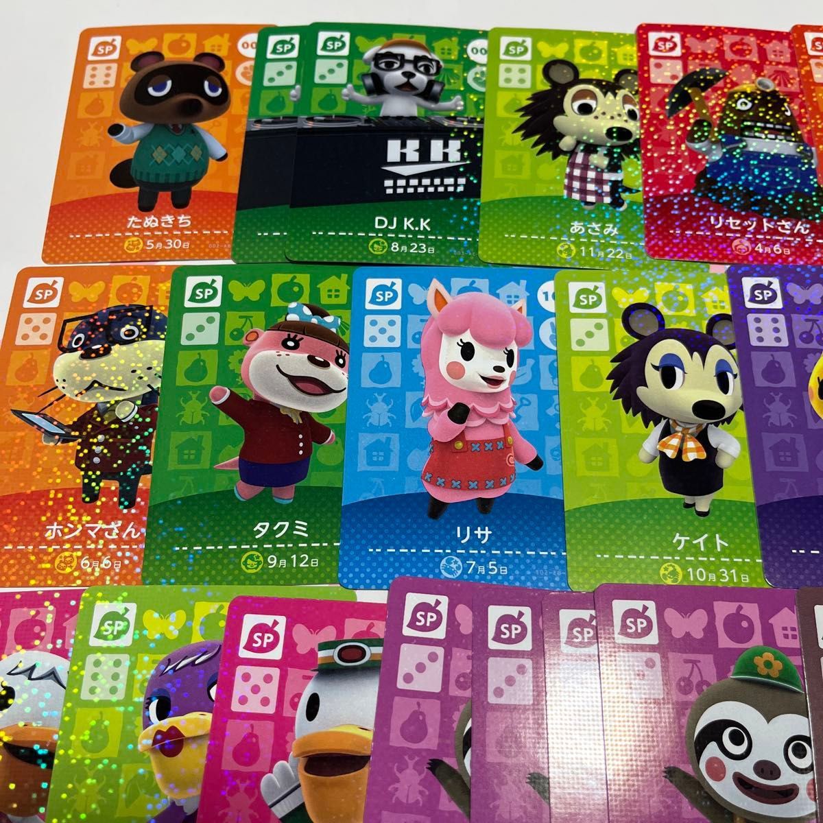 どうぶつの森 amiiboカード SPセット 45枚セット+訳あり4枚 どうぶつの森 amiiboカード SPセット 45枚セット+訳あり4枚