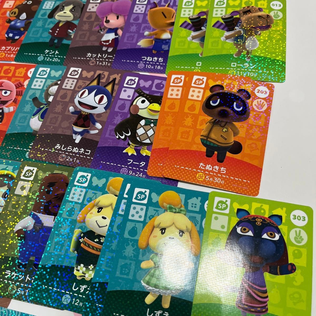 どうぶつの森 amiiboカード SPセット 45枚セット+訳あり4枚 どうぶつの森 amiiboカード SPセット 45枚セット+訳あり4枚