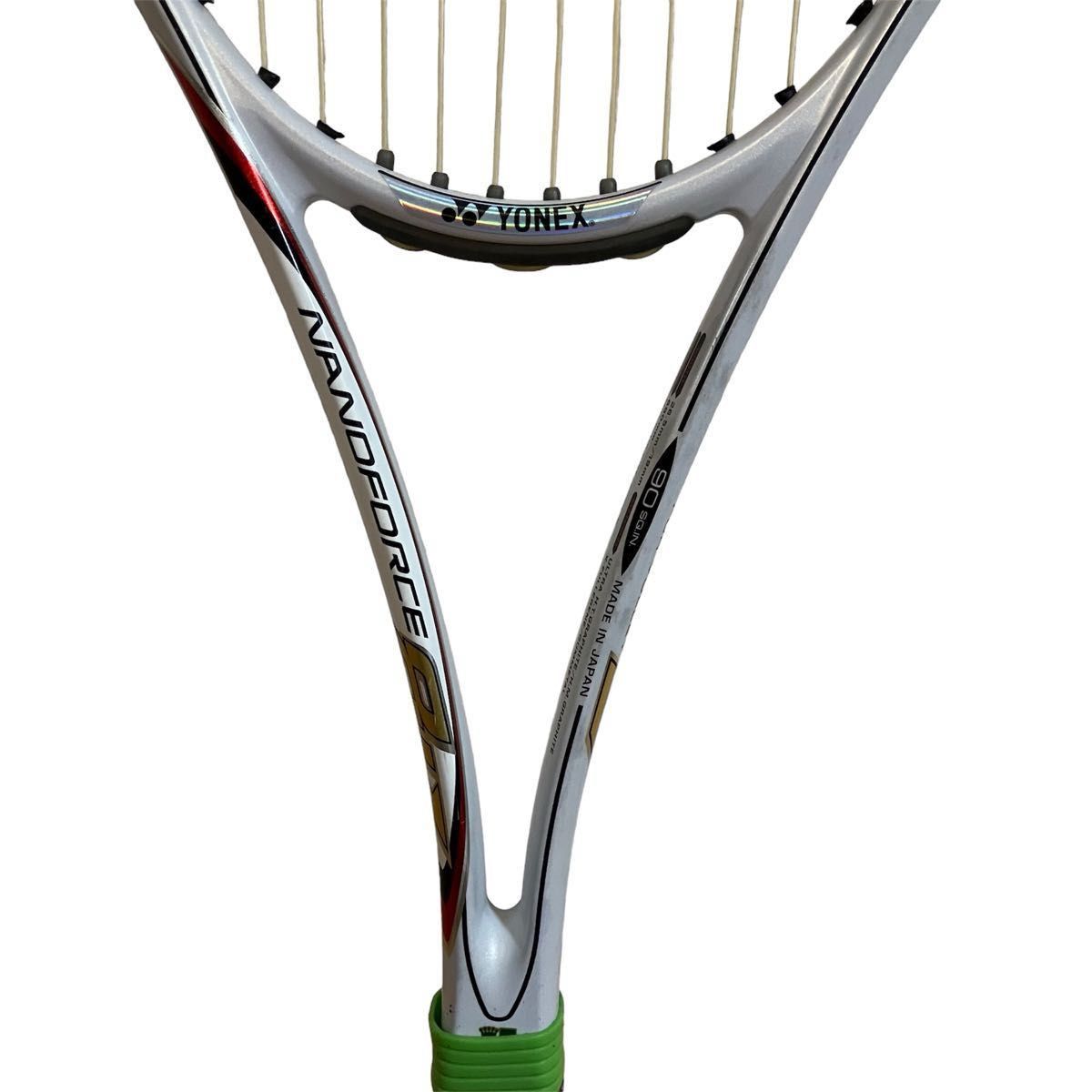YONEX NANOFORCE 8V REV 初期カラー ナノフォース テニス YONEX NANOFORCE 8V REV 初期カラー ナノフォース テニス