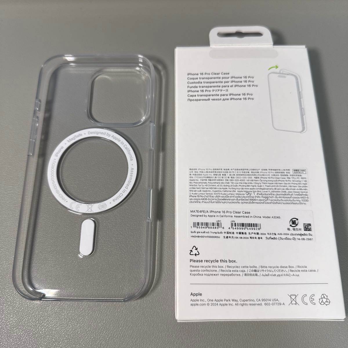 iPhone16 Pro Apple純正 クリアケース MagSafe|Yahoo!フリマ iPhone16 Pro Apple純正 クリアケース MagSafe|Yahoo!フリマ