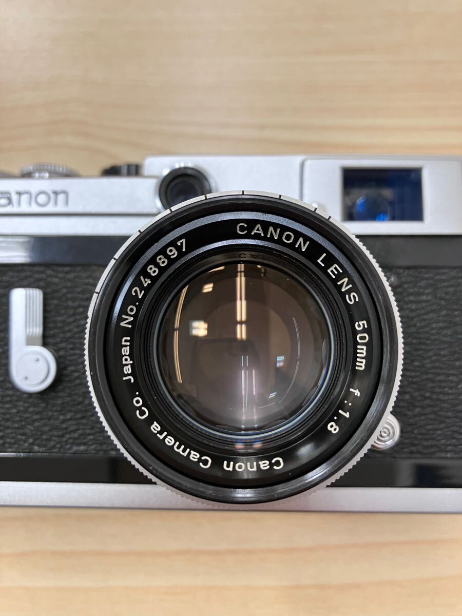 Canon P フィルムカメラ 50mmレンズ付き ジャンク？ Canon P フィルムカメラ 50mmレンズ付き ジャンク？ Canon P フィルム