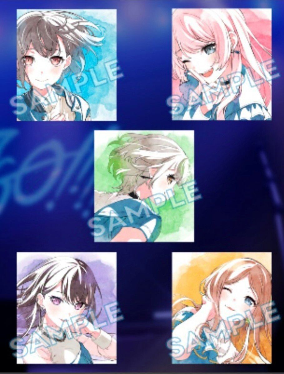 未開封 劇場版 BanG Dream It's MyGO 後編 入場者特典 色紙風 未開封 劇場版 BanG Dream It's MyGO 後編 入場者特典 色紙風