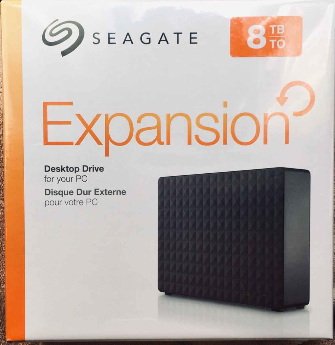 新品　3年保証　8TB 外付けハードディスク USB3.0 SEAGATE