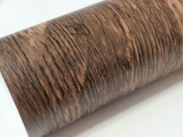 壁紙シール 木目 ブラウン 45cm×約10m　4本