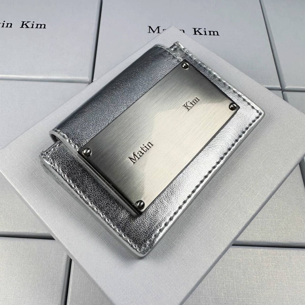 Matin Kim マーティンキム カードケース ミニ財布 小銭入れ Matin Kim マーティンキム カードケース ミニ財布 小銭入れ