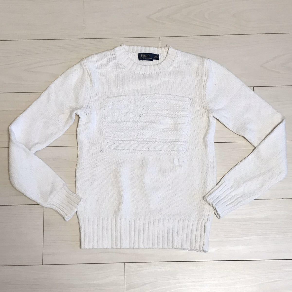 ラルフロー POLO コットン セーター ホワイトの通販 by Minaharu's 
