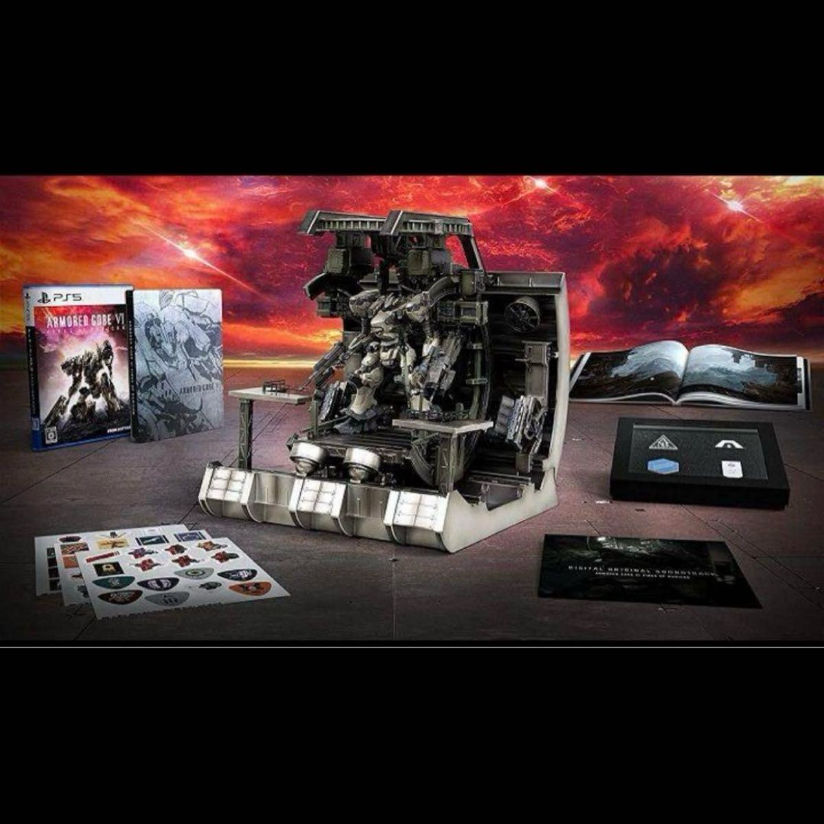 ARMORED CORE Ⅵ 「ガレージ」ジオラマフィギュア アーマード ARMORED CORE Ⅵ 「ガレージ」ジオラマフィギュア アーマード
