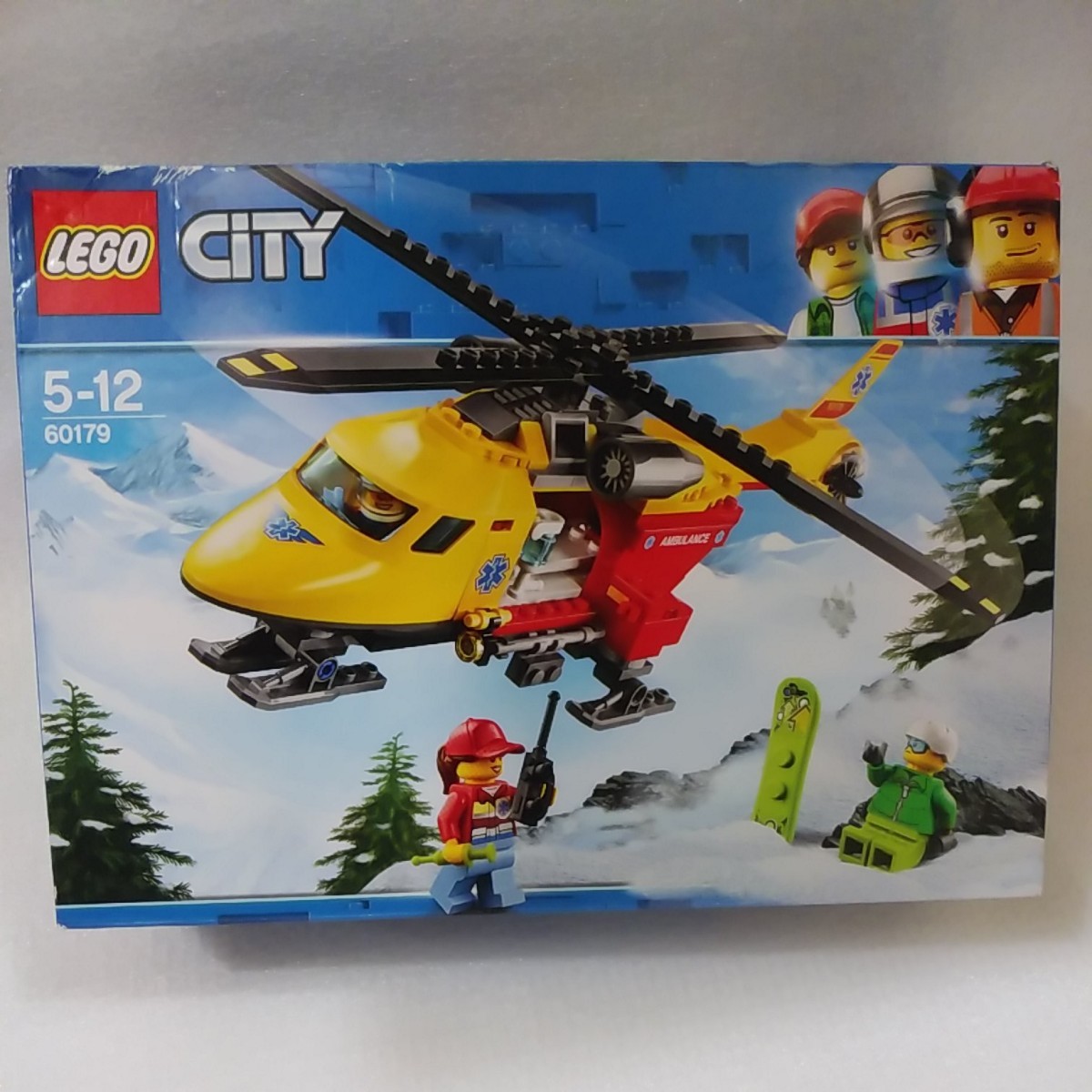 レゴ(LEGO) シティ 救急ヘリコプター　箱なし発送