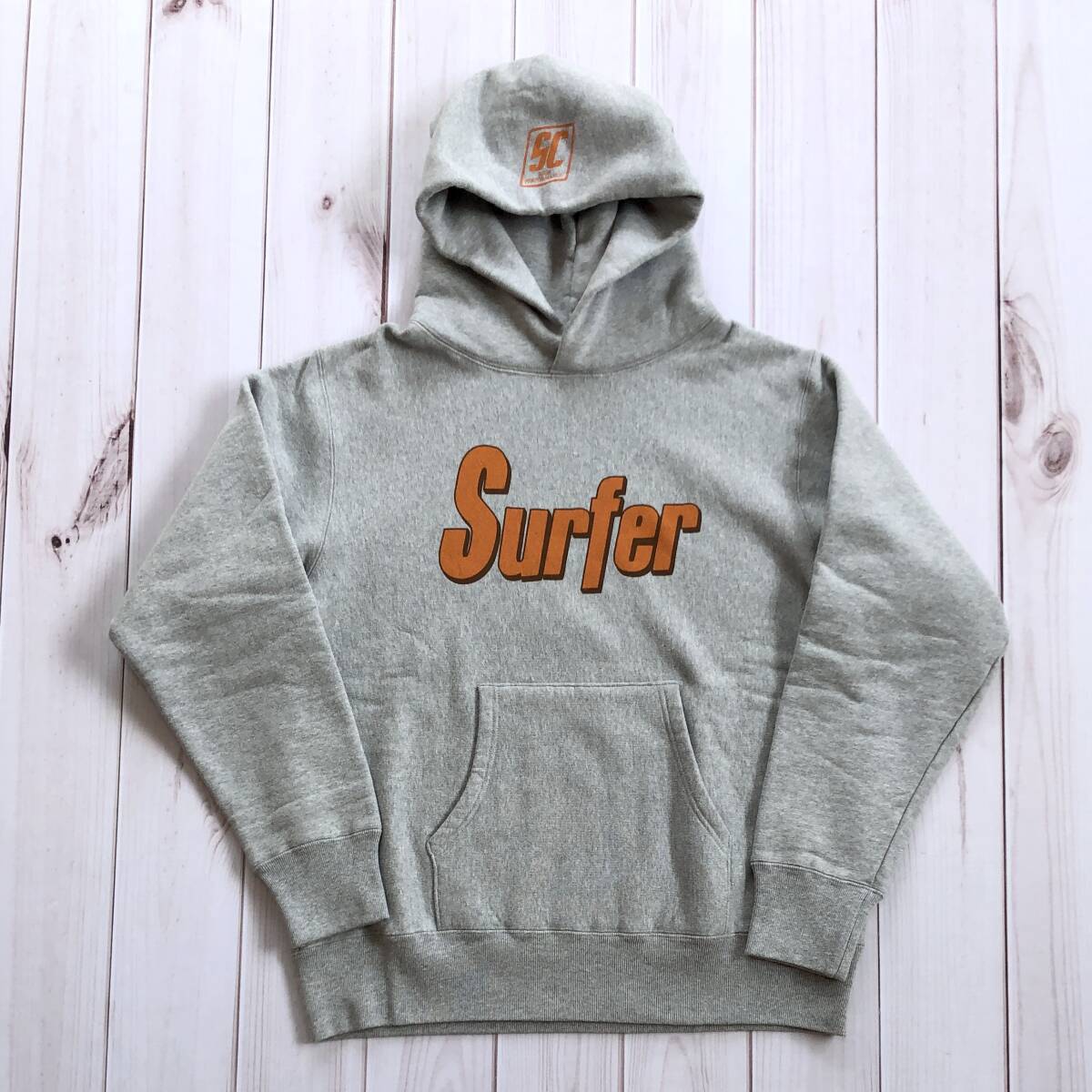 キムタク着 SubCulture SURFER HOODIE TOPGRAY×BLUE サブ キムタク着 SubCulture SURFER HOODIE TOPGRAY×BLUE サブ