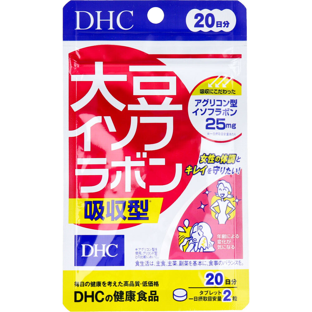 ＤＨＣ 大豆イソフラボン吸収型 ２０日分 ４０粒入×40個セット