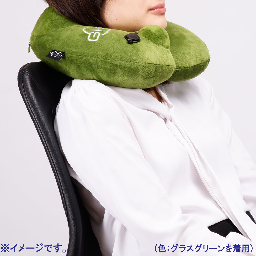 まとめ買う】GI-AIR ポンプ式ネックピロー マスタードカーキ NHC まとめ買う】GI-AIR ポンプ式ネックピロー マスタードカーキ NHC