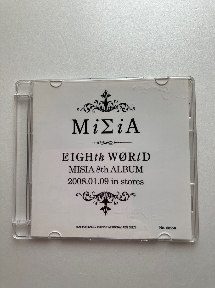 未使用 非売品 CD-R MISIA EIGHTH WORLD 2008 MISIA 8th ALBUM NOT FOR SALE Misia