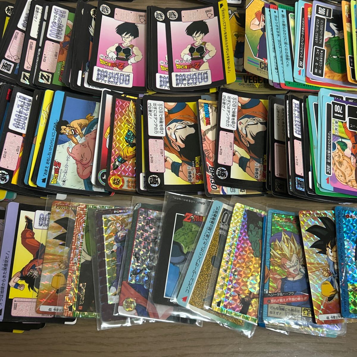 ドラゴンボール カードダス 1990 1995 カード 500枚以上 キラ ドラゴンボール カードダス 1990 1995 カード 500枚以上 キラ