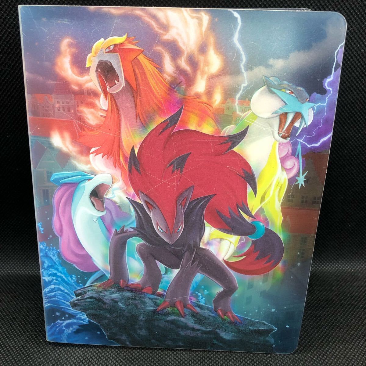 ポケモン カードファイル ゾロアーク ミニファイル 中古品 ポケモン カードファイル ゾロアーク ミニファイル 中古品
