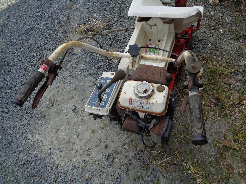 ヤンマー 1條刈バインダー YB25 エンジンGA90　実働確認(rèn)済み、タイヤ×　　靜岡県浜松市浜名區(qū)よ??