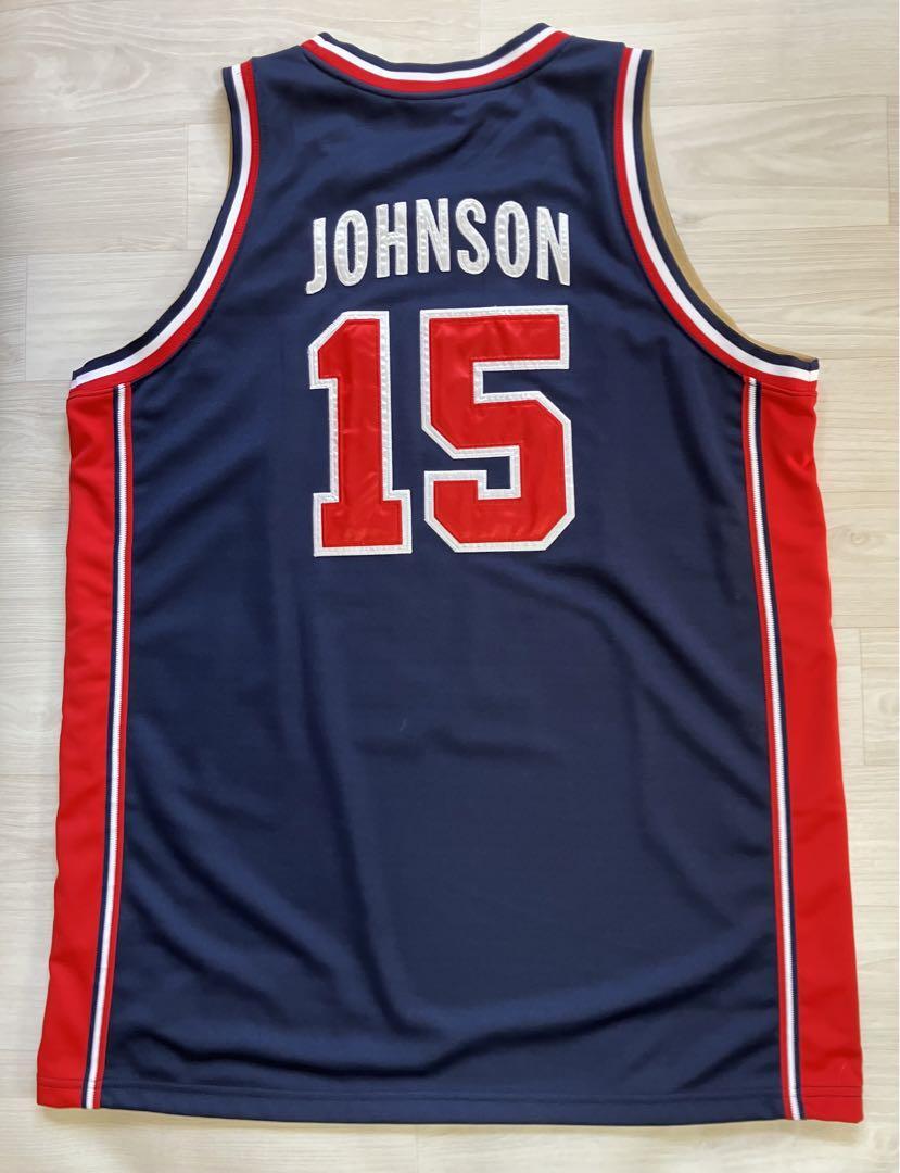 【希少】 初代ドリームチーム NBA マジック?ジョンソン JOHNSON #15 DREAMTEAM NIKE制 ユニフォーム ナイキ シャツ タンクトップ ジャージ