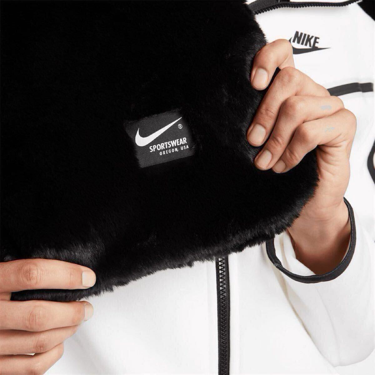 新品 定価24200円 NIKE WMNS NSW FAUX FUR BLANKET KRMG ナイキ 新品 定価24200円 NIKE WMNS NSW FAUX FUR BLANKET KRMG ナイキ