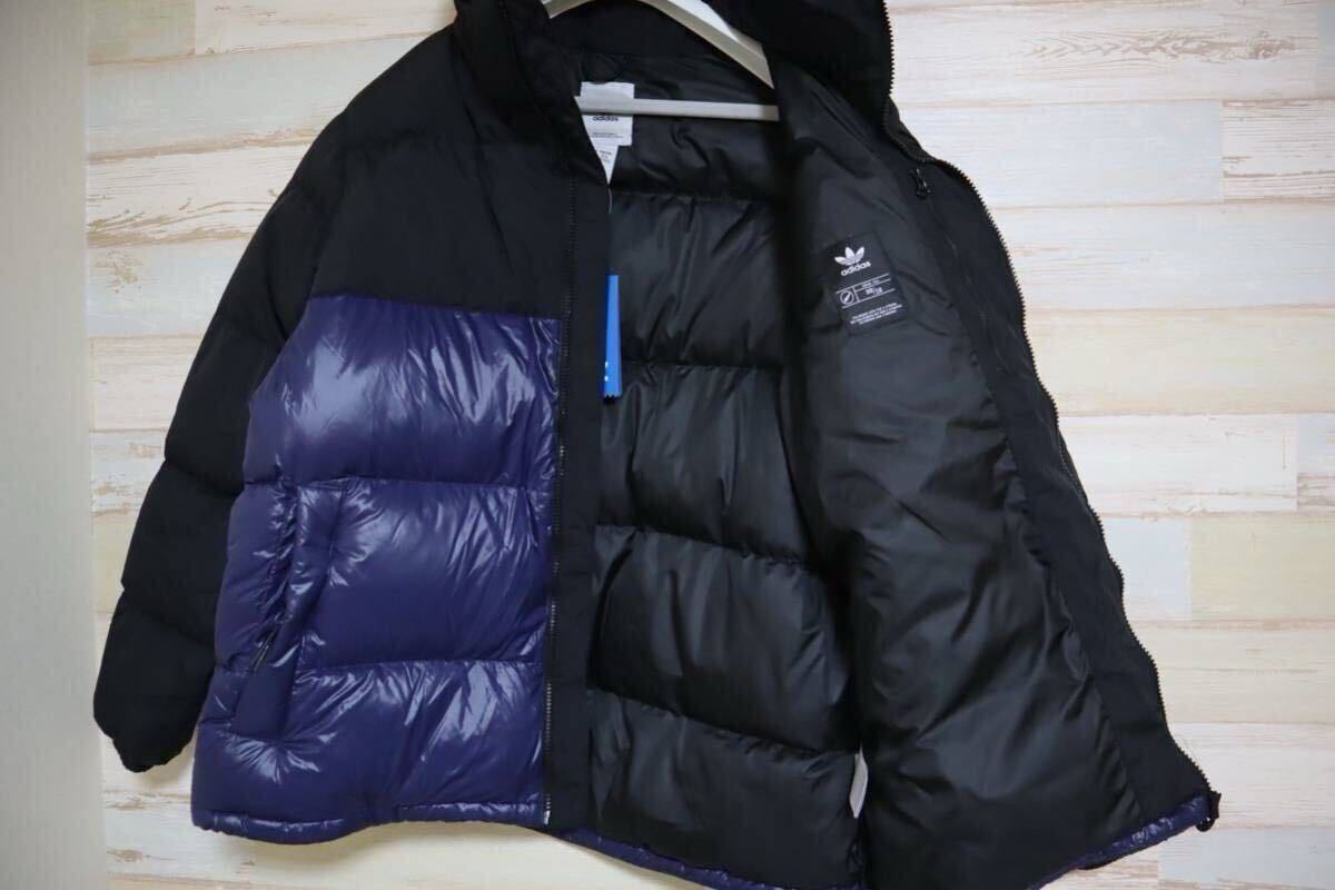 新品 定価27500円 XLサイズ adidas originals アディダス　オリジナルス　DOWN REGEN PUFF ダウンジャケット　ブラック　ネイビー