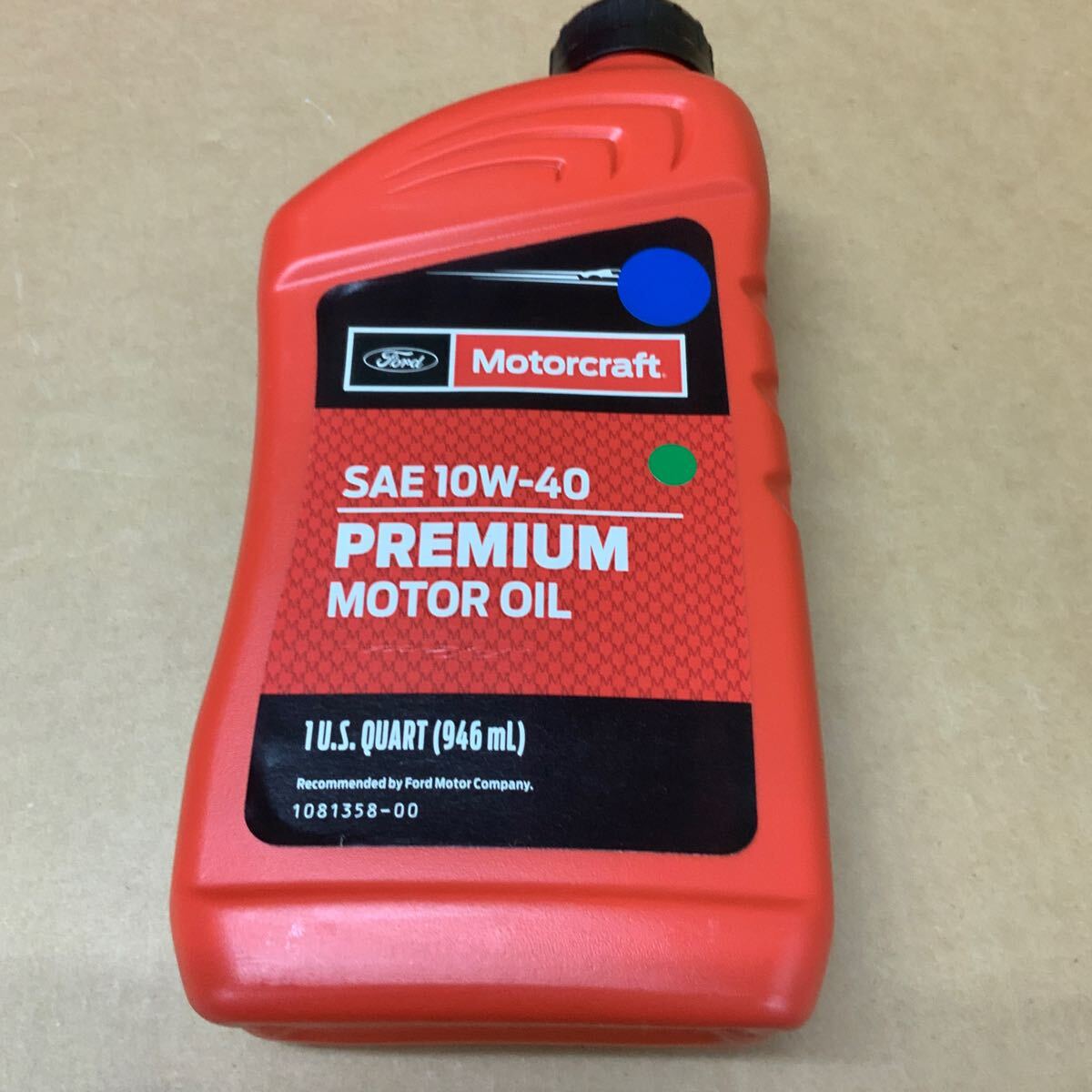 【未開封】Motorcraft Motor Oil モーターオイル エンジンオイル フォード SAE 10W-40 946ml7本セット PTHA0054-12