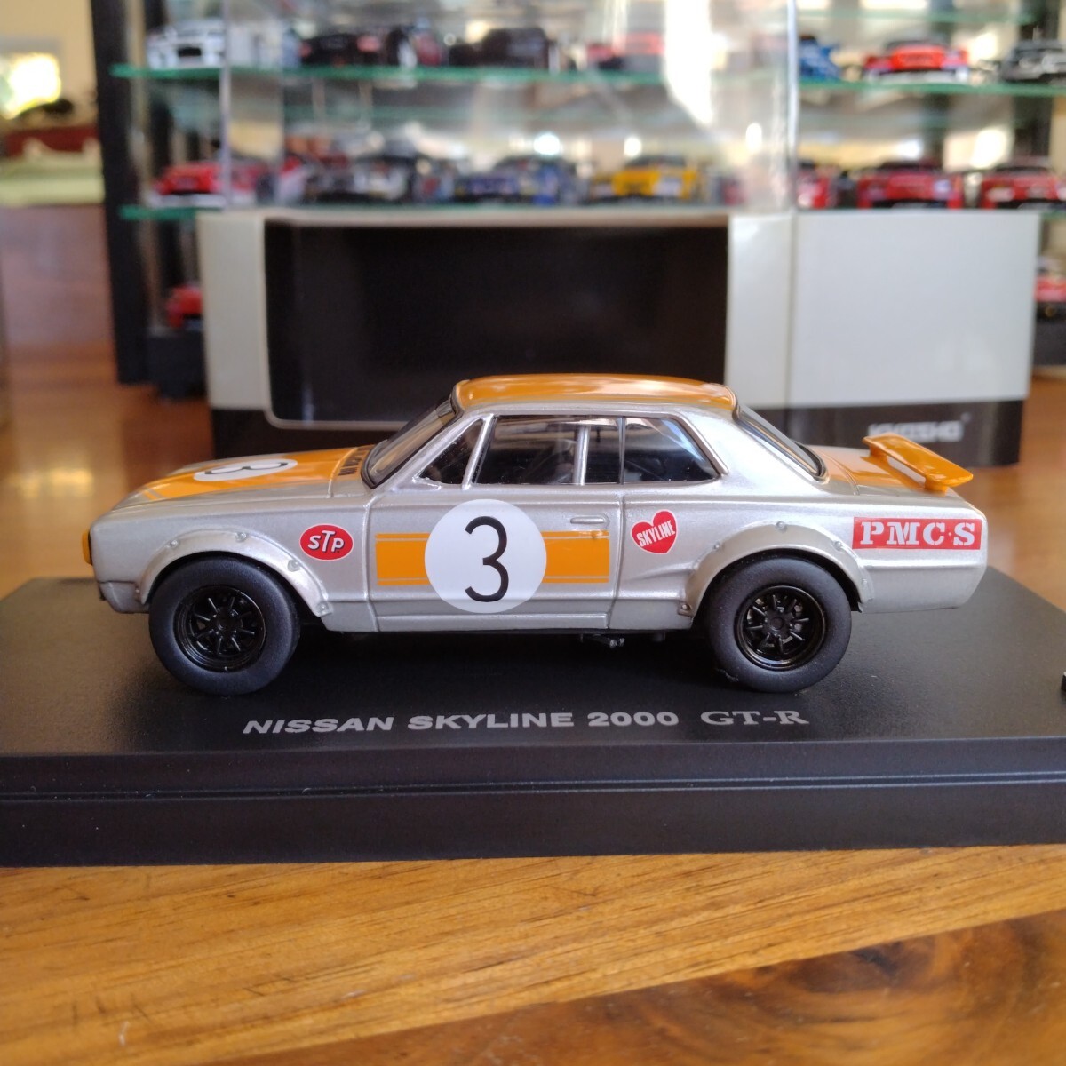 京商 KYOSHO 1/43 No.03028Y NISSAN SKYLINE GT-R Racing KPGC10 1972 ニッサン スカイライン