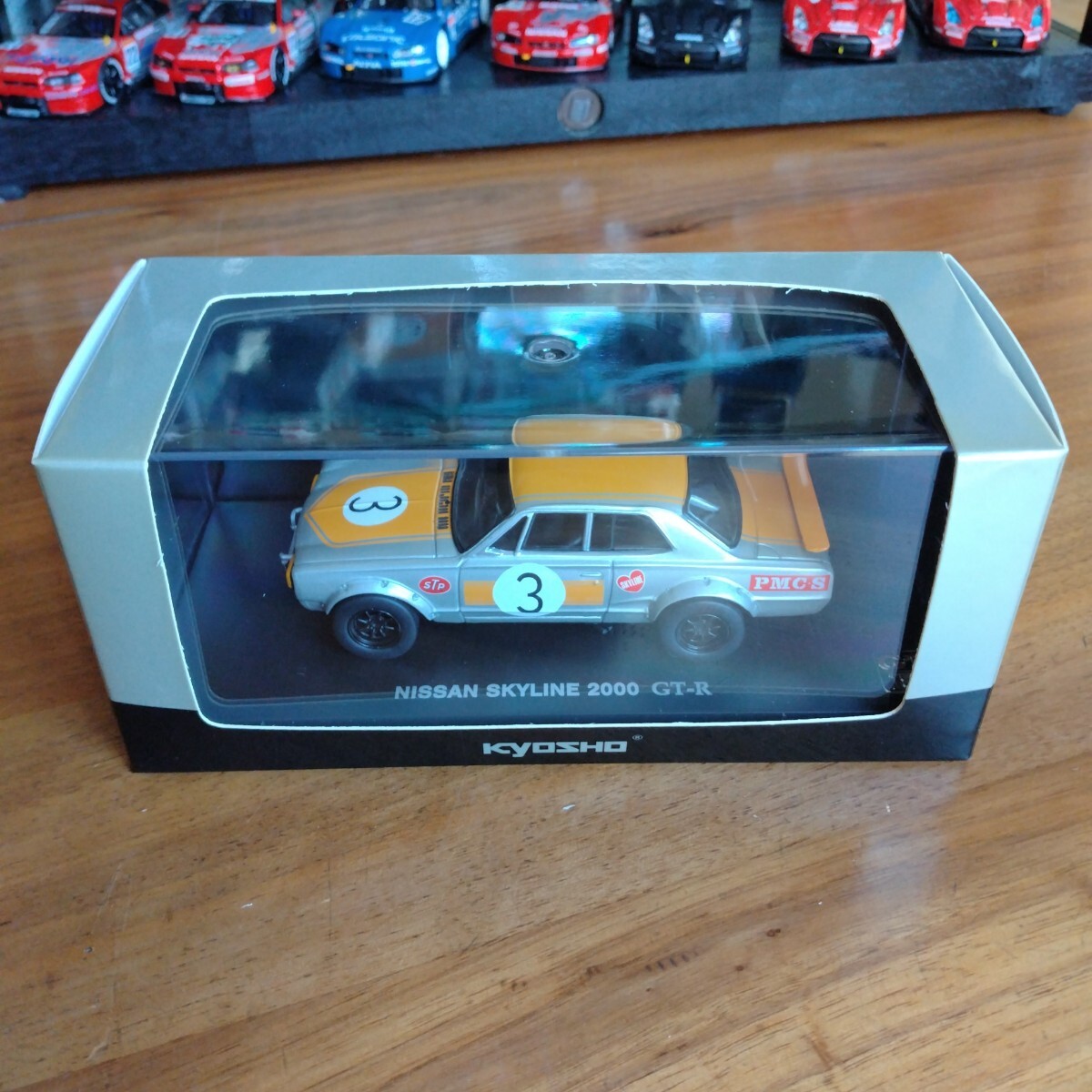 京商 KYOSHO 1/43 No.03028Y NISSAN SKYLINE GT-R Racing KPGC10 1972 ニッサン スカイライン