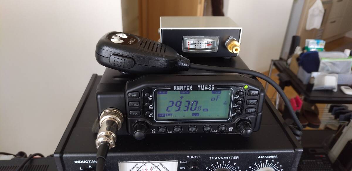 28/29MHz AM/FMトランシーバー　KENTEX TMV-28B（スーパー変調改造） 