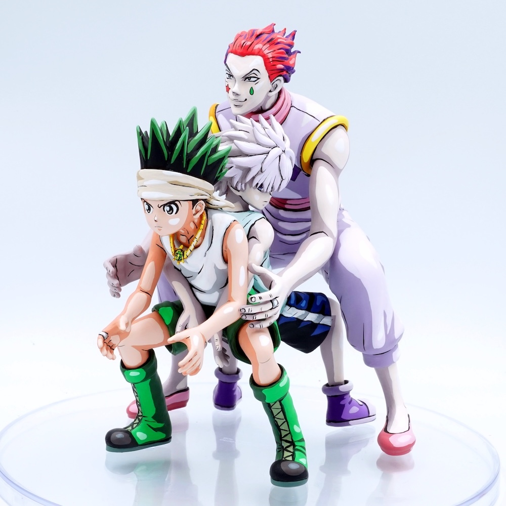 HUNTER×HUNTER ゴン&キルア&ヒソカ フィギュア フルリペイント HUNTER×HUNTER ゴン&キルア&ヒソカ フィギュア フルリペイント