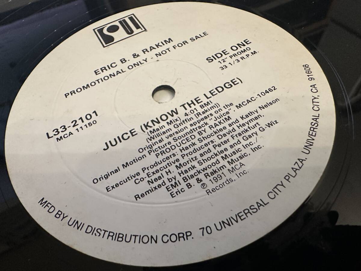 12~*Eric B. & Rakim / Juice (Know The Ledge) / Classic!