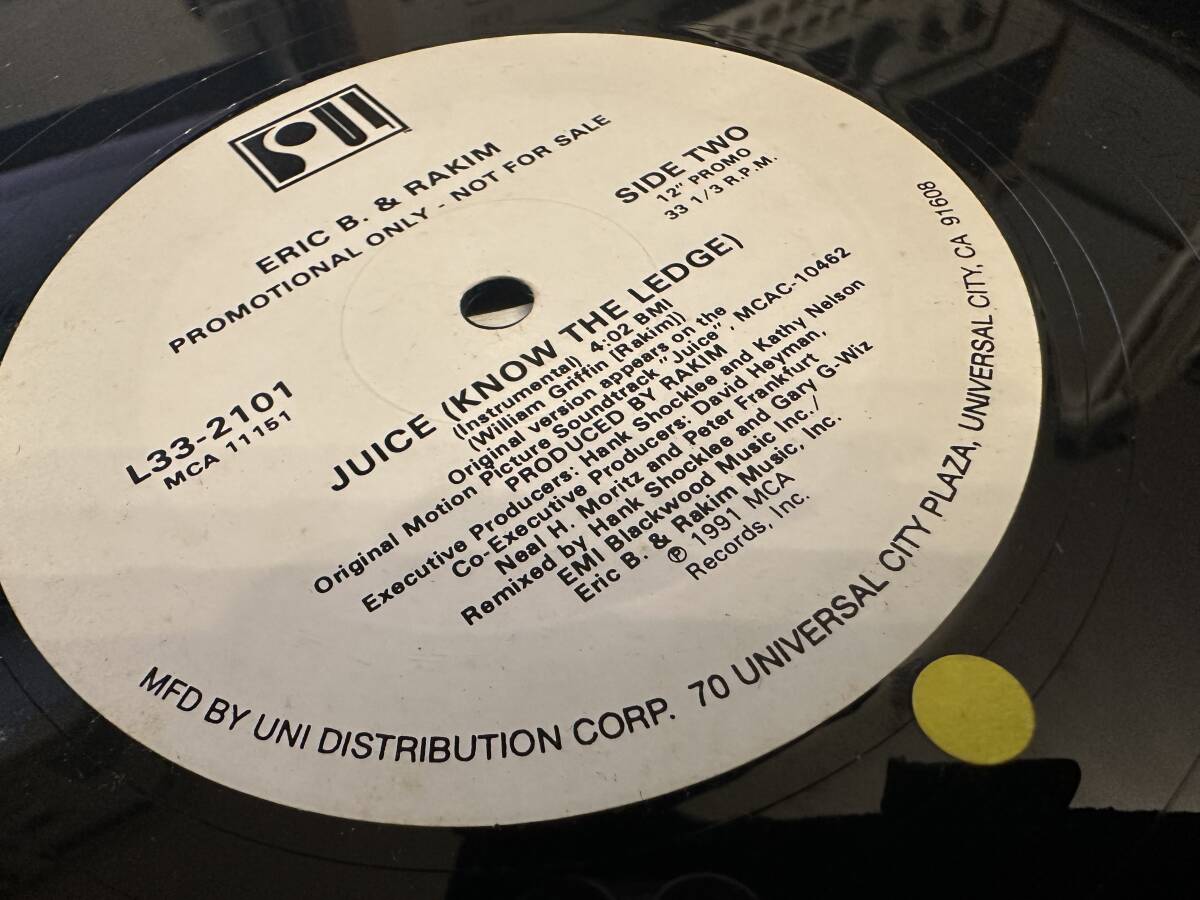 12~*Eric B. & Rakim / Juice (Know The Ledge) / Classic!