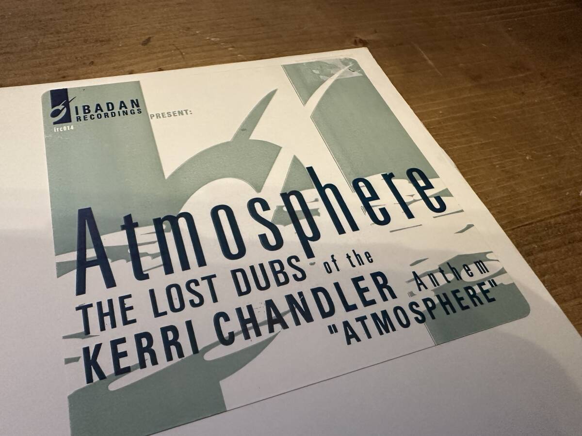 12”★Kerri Chandler / Atmosphere (The Lost Dubs) / ディープ・ハウス！