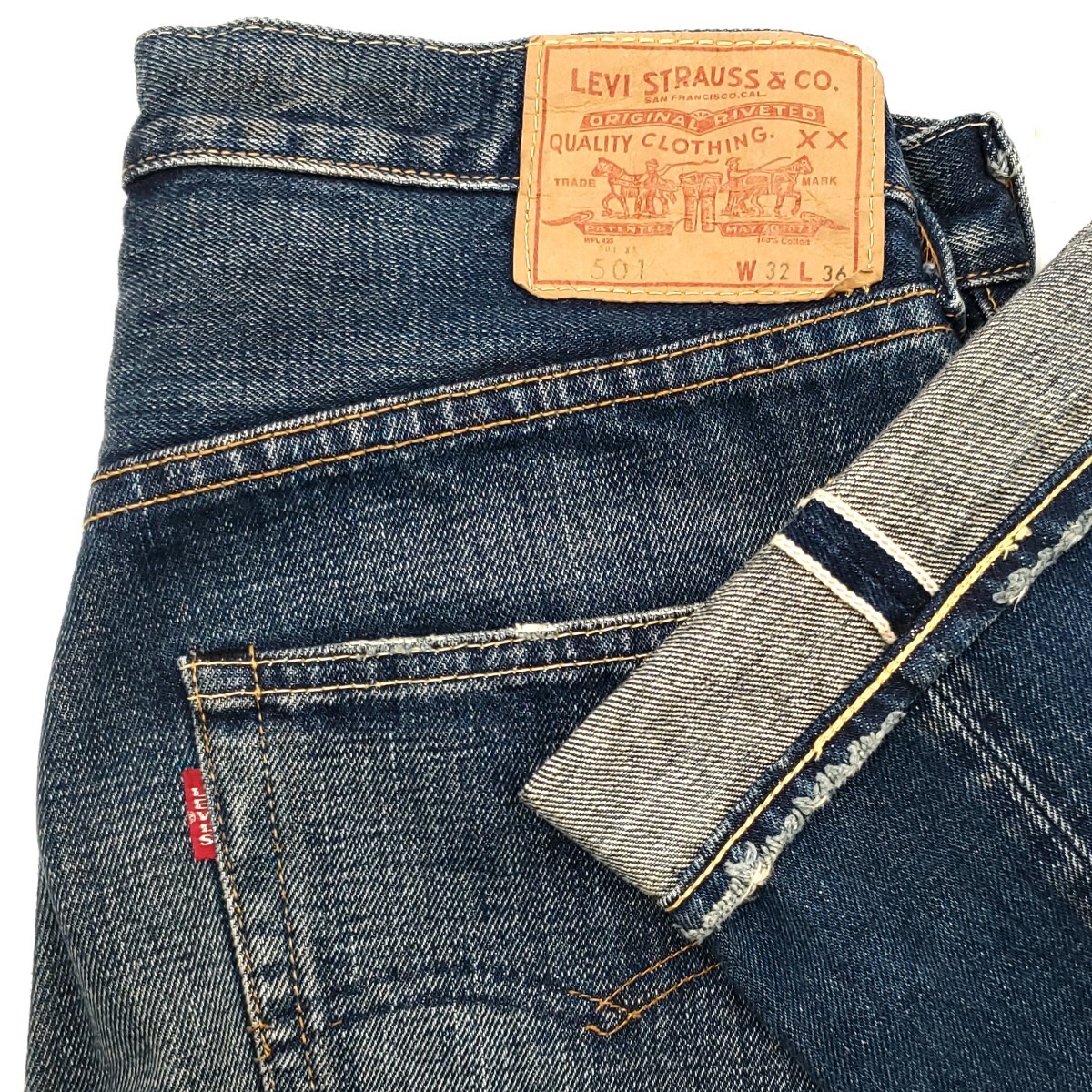 LEVI'S リーバイス501xx 66501 復刻日本製 赤耳 ビッグE LEVI'S リーバイス501xx 66501 復刻日本製 赤耳 ビッグE