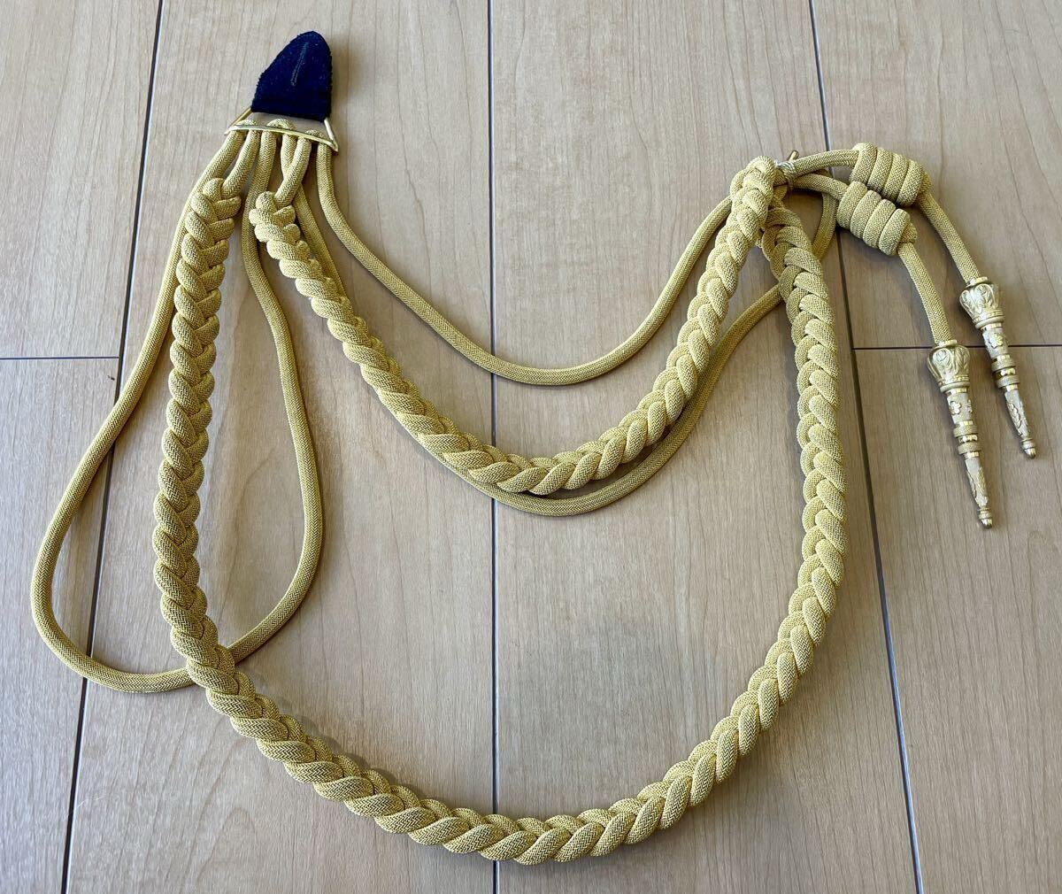 希少 実物 日本陸軍 将官飾緒 参謀飾緒 中将所持品 大礼服 金 希少 実物 日本陸軍 将官飾緒 参謀飾緒 中将所持品 大礼服 金