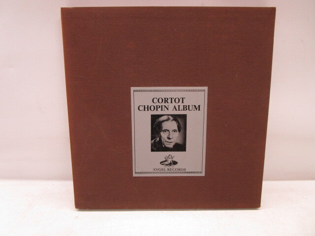 ★平2439 LP レコード BOX CORTOT CHOPIN ALBUM アルフレッド・コルトー コルトー名演習 ショパン篇 5枚組 クラシック 32410241