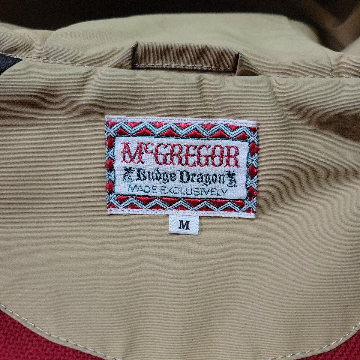 ★McGREGOR BUDGE DRAGON HARRIS TWEED マウンテンパーカー マクレガー ジャケット_画像4